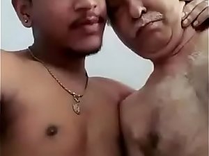 Desi young and old man gay fuck