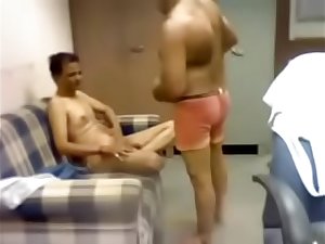 south indian gay couple in hotel room anal sex